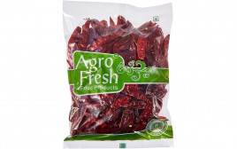 Agro Fresh Premium Guntur Chilly   Pack  200 grams